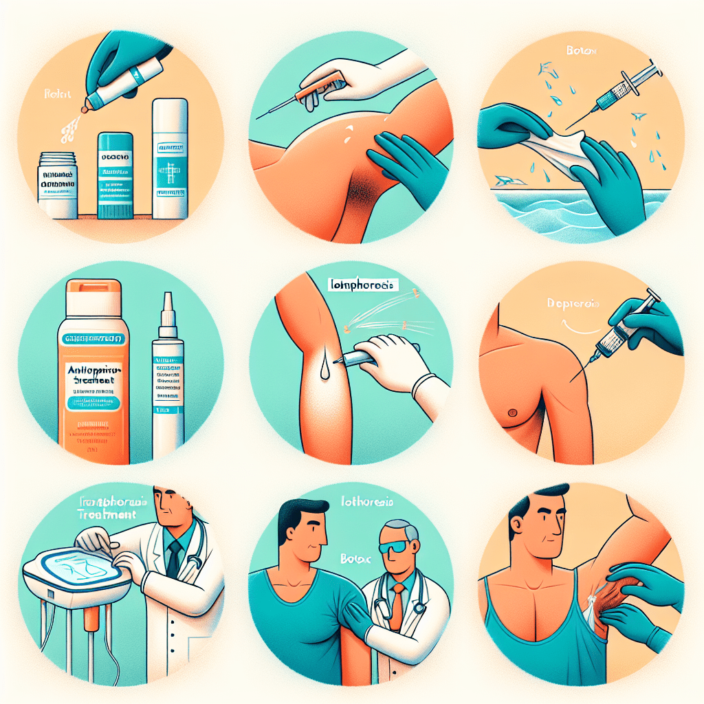 Excessive sweating treatment